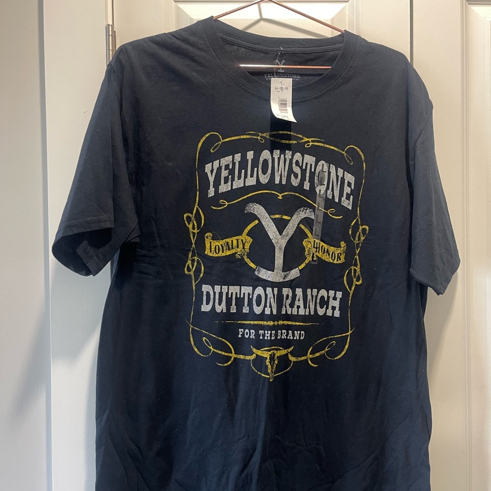 Yellowstone Dutton Ranch Black T-Shirt